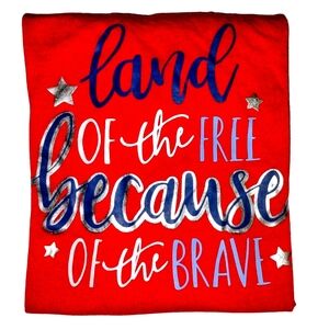Patriotic shirt size Jr Medium